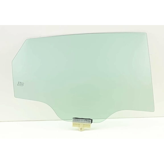 Passenger Right Side Rear Door Window Door Glass Compatible with Kia Optima 2016-2020 / Optima Hybrid 2017-2020 Models