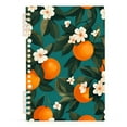 thumbnail image 7 of FORMRS 1-Subject Spiral Notebook 8" x 5" College Ruled 60 Refillable Sheet A5 Hard Cover, 2 Pack, Orange Leaves, 7 of 7