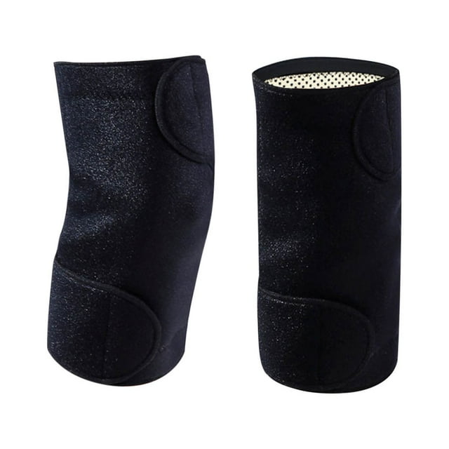 Kyusrd Summer Outdoor Patio Deals!Self Heating Knee Protector With Magnet Far-infrared Hot Compress Leg Protector For Warmth And Cold Protection,black