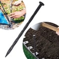 thumbnail image 4 of Queilt 30 Pack Landscape Anchor Stakes, Plastic Edging Nails, Nylon Spiral for Paver Edging, Weed Barrier, 4 of 5