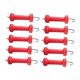 thumbnail image 5 of 10 piezas de aisladores de manija de puerta de resorte para cerca eléctrica, accesorios para de , conector de puerta, de cerca, 5 of 9