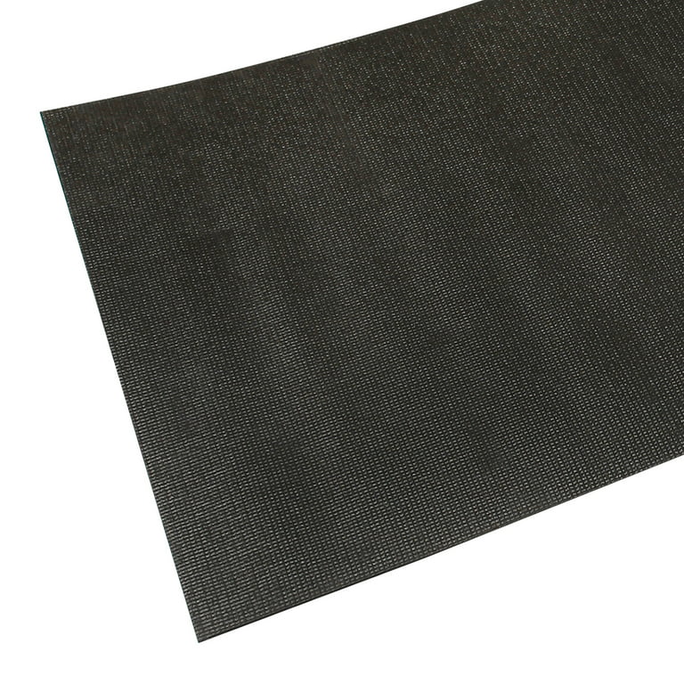 Athletic Works PVC Yoga Mat, 3mm, Dark Gray, 68inx24in, Nonslip