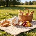 thumbnail image 5 of Naittoop 5in Metal Wire Egg Basket – Vintage Chicken Egg Collecting Basket with Handle Cup-Shaped Eggs Storage Container for Gathering Fresh Eggs Farmhouse Kitchen Easter Decor White, 5 of 6