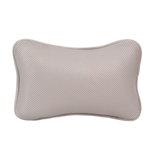 Comfortable Bath Pillow with 2 Suction Cups, Supports Neck and Shoulders Home Spa Pillows for Bathtub, Hot Tub, Jacuzzi, Bathtub Head Rest Pillow Relax & Comfy（Bone Shape）