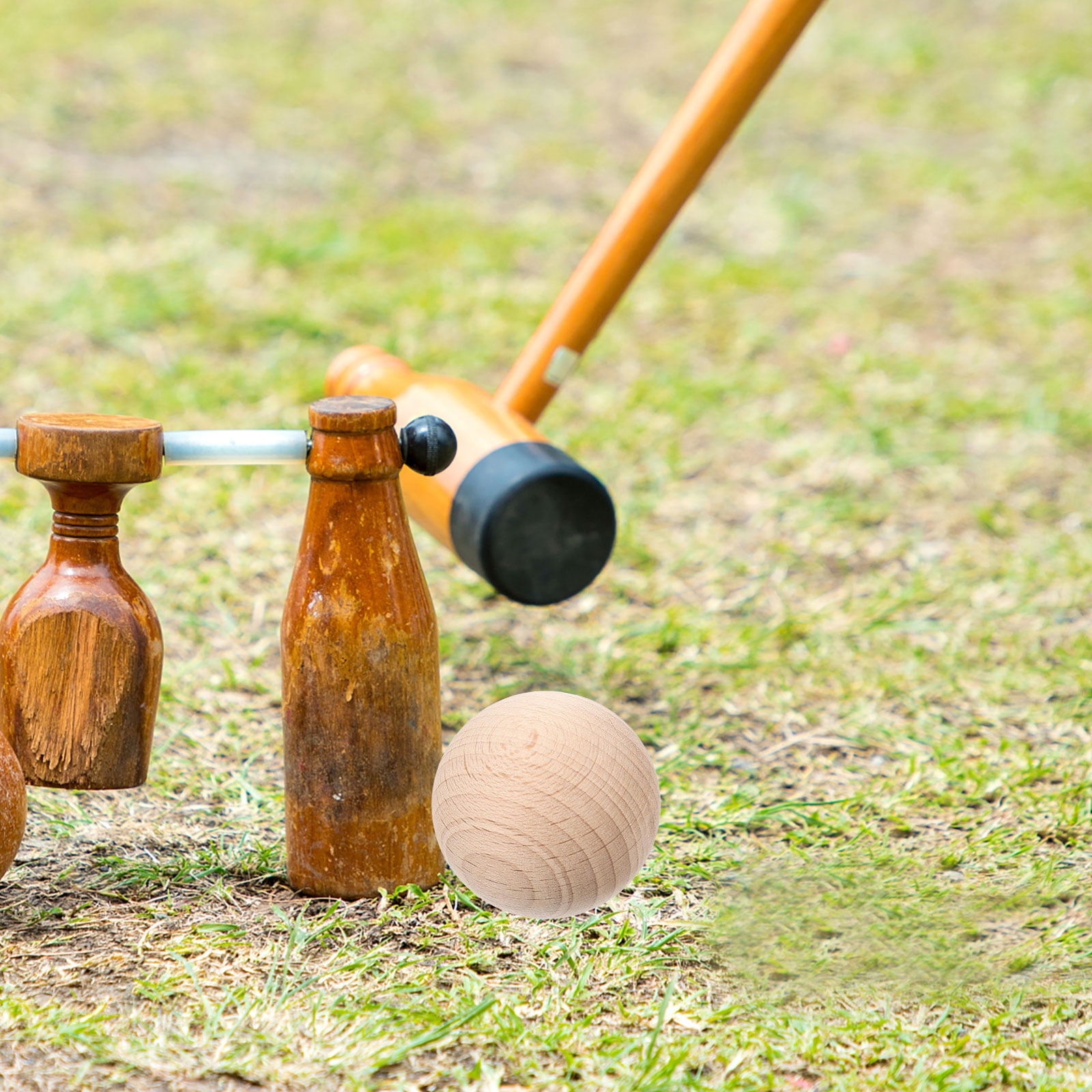 Croquet - Vintage Wooden Croquet Set - Rafael Osona Auctions Nantucket, MA - View #8
