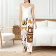 thumbnail image 6 of Lsque Cute Bee Honey Jar Hive Bear Print Women's Pajama Pants, Lounge Pant - Comfortable Home Wear,Elastic Waistband, Stylish Design-X-Large, 6 of 9
