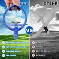 thumbnail image 3 of Foam Airplanes for Kids, 14.9'' Electric Foam Glider Planes, 2 Flight Mode Styrofoam Plane Toys, Outdoor Summer Game Birthday Party Favors Gifts for 3-12 Year Old Boys Girls, Red, 3 of 5