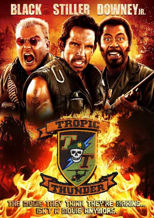 Tropic Thunder Repro Film POSTER