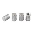 thumbnail image 2 of 4x Aluminum Air Pressure Valve Cap Tire Wheel Rims Stem Valve Cap Tyre Cover Car, 2 of 8