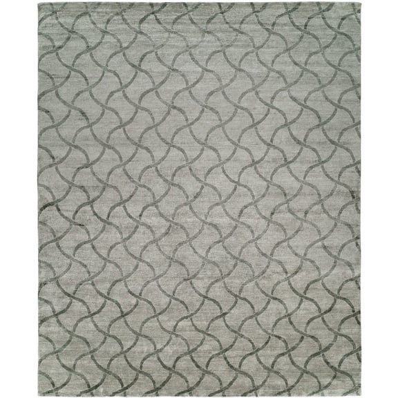 Kalaty Inspira Area Rug IN-949 Contemporary Grey, Gray, 8' x 10'