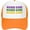 Orange, variant on Make Mardi Gras Great Again Mesh Baseball Cap Truck Hat