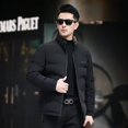 thumbnail image 4 of Chaqueta de plumón ligera para hombre, ropa de diseñador, chaqueta acolchada de lujo para hombre, abrigo de invierno cálido e informal, 4 of 5