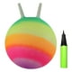 thumbnail image 5 of Pelota inflable para saltar, para deportes, para saltar, para juegos de interior y exterior, con arcoíris, de 45 cm de diámetro, para niños., 5 of 9
