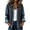 Dark Gray, variant on uublik Women Jean Jacket Black Casual Long Sleeve Button Down Classic Jacket Fall Coat