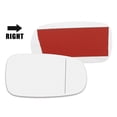 thumbnail image 6 of Side Mirror Glass for Saab 9-3 9-5 9-3X Passenger Right Side View LH Replacement Non-Heated, 6 of 6