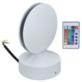 thumbnail image 3 of Lámpara de pared luminosa de 360 grados RGB Control remoto 10W Spot Light para sala de estar AC85?265V, 3 of 8