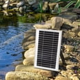 thumbnail image 3 of Sunnydaze Outdoor Solar Powered Water Pump and Panel Bird Bath Fountain Kit with Battery Pack and Remote Control - 105 GPH - 55", 3 of 5
