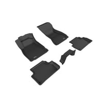 3D MAXpider Custom Fit Kagu Floor Mat (Black) for Audi A4/A4 Allroad 2017-2025,S4 2018-2025,A5/S5 Sportback 2018-2025,RS 5 Sportback 2019-2025-R1 R2
