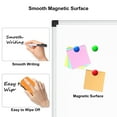thumbnail image 3 of AGCAN Dry Erase Board 47" x 35" Magnetic Whiteboard Large Marker Board 4'x3' White Board Wall Mount, 3 of 9