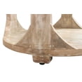 thumbnail image 6 of Jenna Round End Table with Shelves in Coastal Natural Solid Wood, 6 of 8