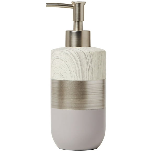 SKL Home by Saturday Knight Ltd. Liselotte Soap Dispenser, Silver
