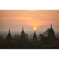 thumbnail image 3 of Wendy 24x17 Black Modern Framed Museum Art Print Titled - Sunrise Bagan Ii, 3 of 5