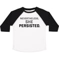 thumbnail image 3 of Inktastic Nevertheless, She Persisted Boys or Girls Toddler T-Shirt, 3 of 5