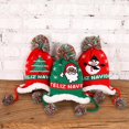 thumbnail image 5 of Árbol De Navidad De Punto De Punto Bebé, Papá Noel, Crochet Punto Beanie Green Santa Sunnimix Niños de punto sombrero gorro, 5 of 5