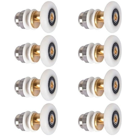 Netsengshower Door Roller Caster Wheel For Shower Sliding Rollers Replacement 8pcs 27mm Canada Roller Caster Wheel For Shower Door, Sliding Door Roller Replacement Cost