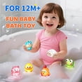 thumbnail image 2 of Juguetes de Baño Luminosos iValea Animales de Granja 6 Piezas para Niños de 1 a 3 Años, 2 of 8
