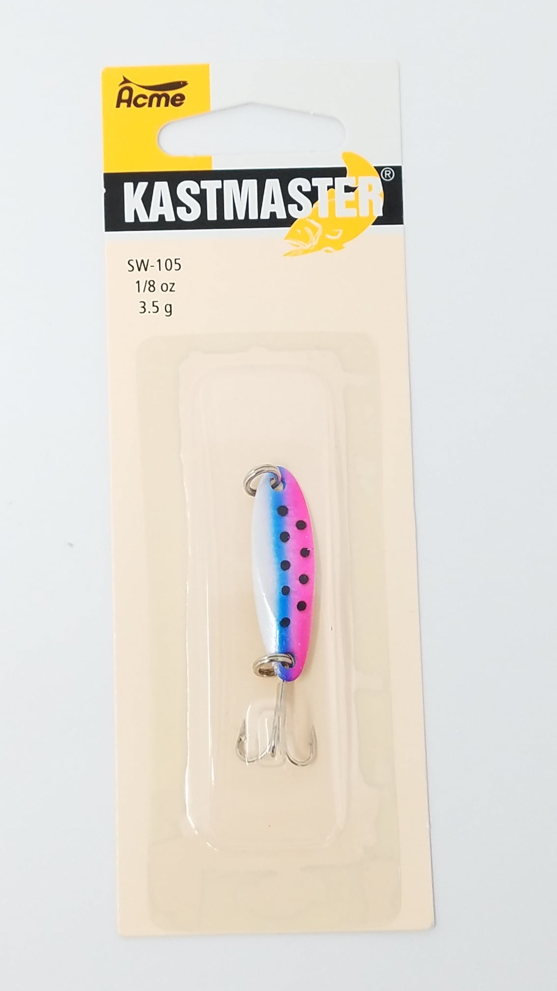 Acme Tackle Kastmaster Fishing Lure Spoon Color Rainbow Trout 1/8 oz.