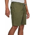 thumbnail image 3 of Buffalo David Bitton Men's Henry Drawstring Pull-On Shorts (Green, XX-Large), 3 of 4