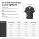 thumbnail image 5 of Balery Fast Food Camisa Casual de Manga Corta con Botones para Hombre, Texturizada, Estilo Cubano, para Playa, Verano-Small, 5 of 5
