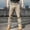 Khaki, variant on Cargo Pants Outdoor Stretch Fabric Pocket Work Trousers Duty Composite Durable Long Pants For Hiking Travel Daily Wear Men’s Casual Pants Green L