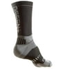 "Dissent, Supercrew Nano 8"", Compression socks, Black, L (Men 9.5-11.5)"