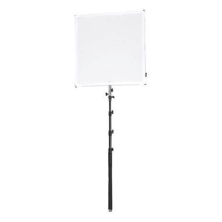 Fotodiox Sun-Scrim-Boom-4x4 4 x 4 ft. Pro Studio Solutions Boom Sun Scrim - Collapsible Frame Diffusion & Silver-White Reflector Kit with Boom Handle & Carry Bag