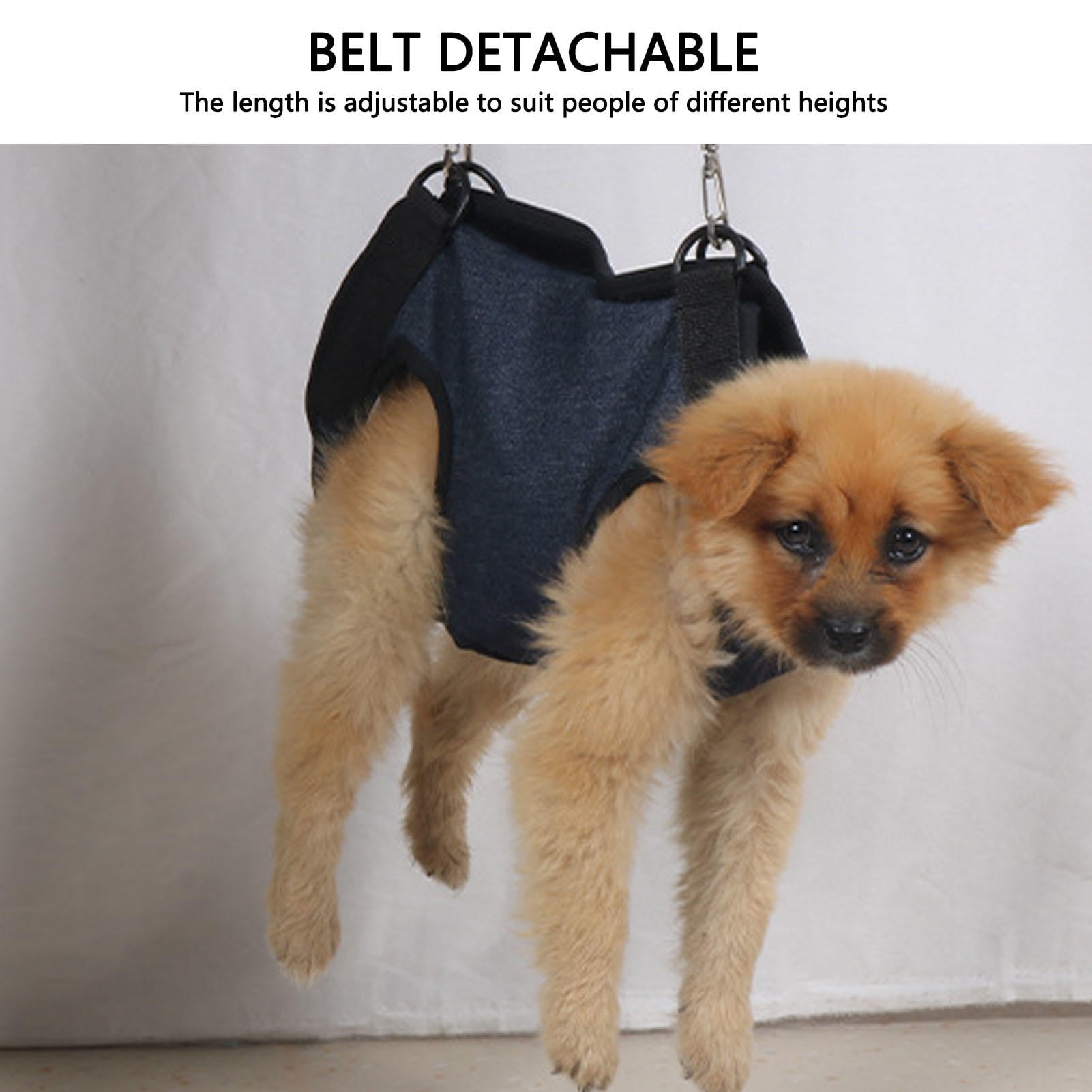 BIMZUC Adjustable Dog Lift Harness – Breathable, Comfortable, Portable Sling for Senior, Disabled, or Arthritis Dogs