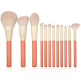 thumbnail image 5 of Set Of 12 Wooden Handle Makeup Brushes, Holiday Collection Concealer Eyeshadow Blush Highlighter Loose Powder Brush Berry Berry Brush, 5 of 5