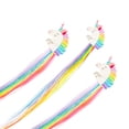 thumbnail image 3 of Strictly Fancy 3 Pack Faux Hair Clips, Bright Multi Colors, 3 of 6