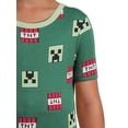 thumbnail image 4 of Minecraft Boys Short Sleeve and Pant Pajama Set, 2-Piece, Sizes 4-12, 4 of 5