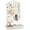 Earring White, variant on Jewelry Organizer Stand, Earring Holder Rack for Hanging Earrings Necklace Bracelets Watches Jewelry Display Large Rings Storage as Women Gift (White)