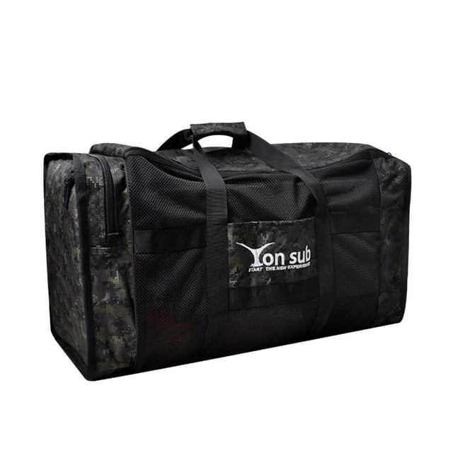 Bolsa de lona para buceo, equipo de snorkel, bolsa de transporte de gran capacidad, bolsa de viaje para buceo, para navegar, deportes acuáticos de Verde oscuro