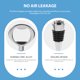 thumbnail image 1 of ADDHAT 2Ud Tapones Selladores De Botella De Vino Plateados Para Bares Y Banquetes, 1 of 6