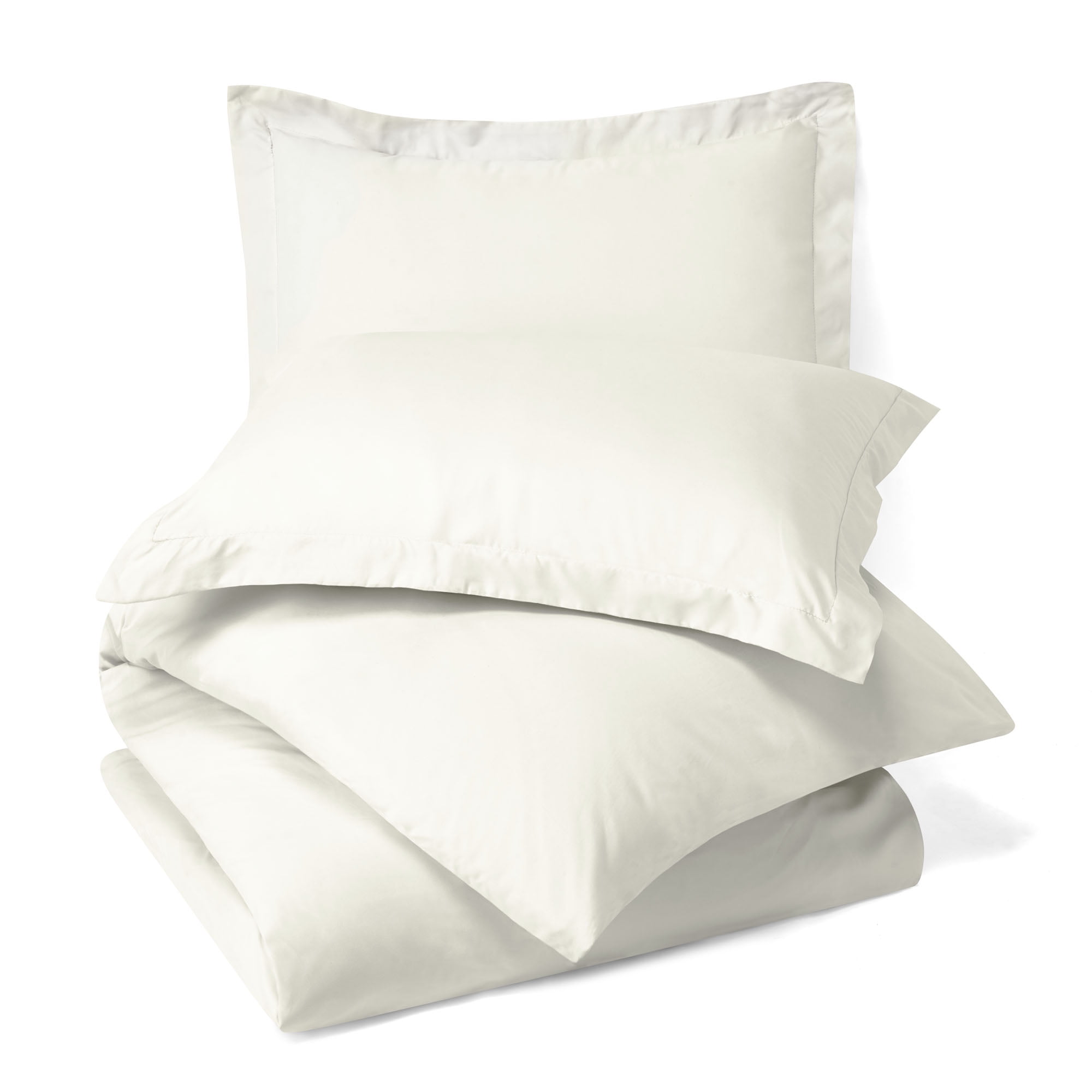 Hearth & Harbor 3-Piece Off-White Duvet Cover Set, King