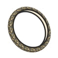 thumbnail image 2 of Daiia Excavator At Work Steering Wheel Cover Auto Steering Wheel Covers Breathable Anti-Slip Steering Wheels Car Interior Decor Accessories for Men Women Universal 15 Inch, 2 of 8