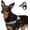 Grey Camo, variant on Grey Camo X-Large Adjustable Dog Harness with Grab Handle, Chafe Resistant Polyester Pet Vest Harness, Heavy Duty Back D-Ring Easy Clip On Walking Harness for Small Medium Large Dogs