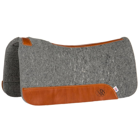 Nrs 100% Pressed Wool Contoured  Pad Grey 32in x 31in x 1in