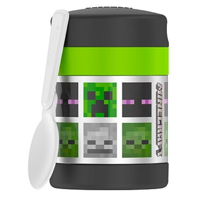 Thermos Minecraft 10oz Funtainer Food Jar Green Walmart Com