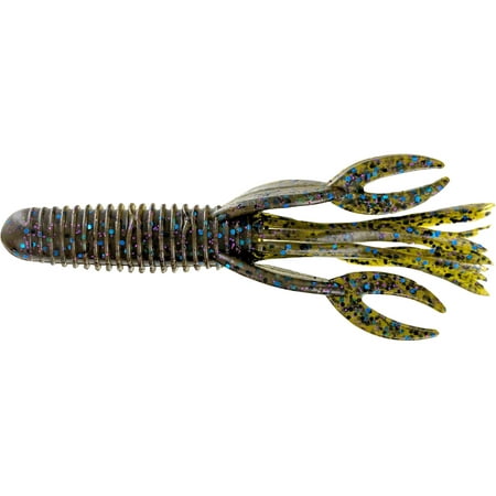 Big Bite Baits Craw Tube 4 inch Soft Plastic (Tilapia)