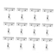 thumbnail image 5 of FELTECHELECTR 25Pcs Clip On Label Holders for Exhibitions and Supermarkets 11X8CM, 5 of 8